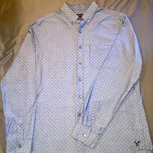 AMERICAN EAGLE Outfitters prep fit button up